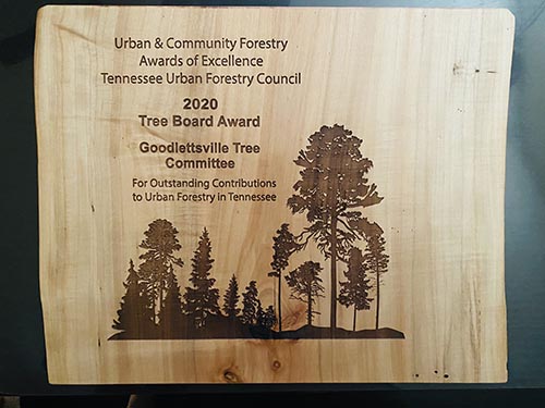 Tree Board Award: Goodlettsville Tree Committee